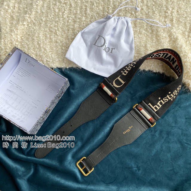 Dior高端女士腰帶 迪奧馬鞍線條腰帶 搭配T恤連衣裙  jjp1126